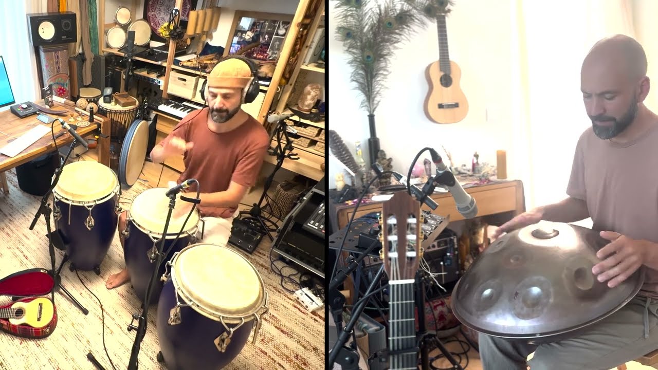 Astrakan Cafe by Anouar Brahem on Handpan 🎶