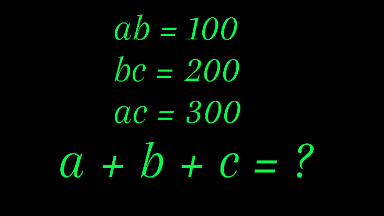 Challenging Math Olympiad Puzzle: Can You Solve These Equations?