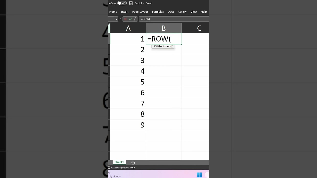 Auto-Enter Serial Numbers in Excel π