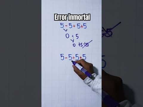 Error mortal #maths #trucosmatematicos #algebra #matematicas #ingles #matematicasfaciles #edutuber