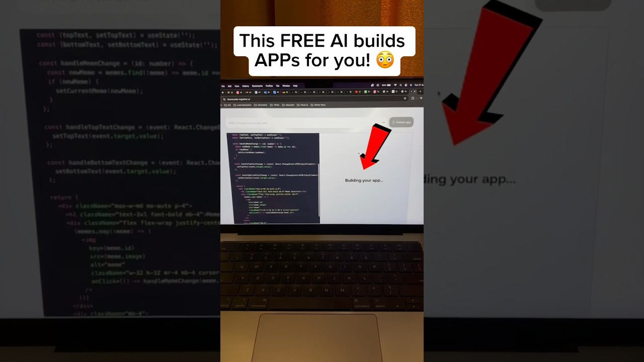 Create Apps Instantly with This FREE AI Tool! 🚀