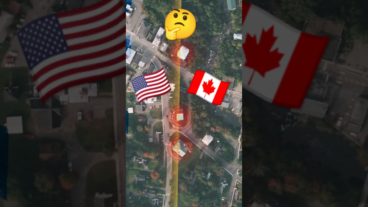 Discover the US Town That Lies Inside Canada 🇺🇸🇨🇦