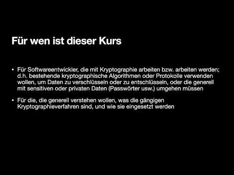 Einführung - Praktische Kryptographie