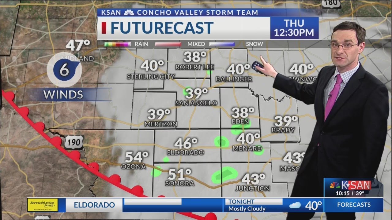 KSAN 10PM Weather Forecast - Feb 27, 2019