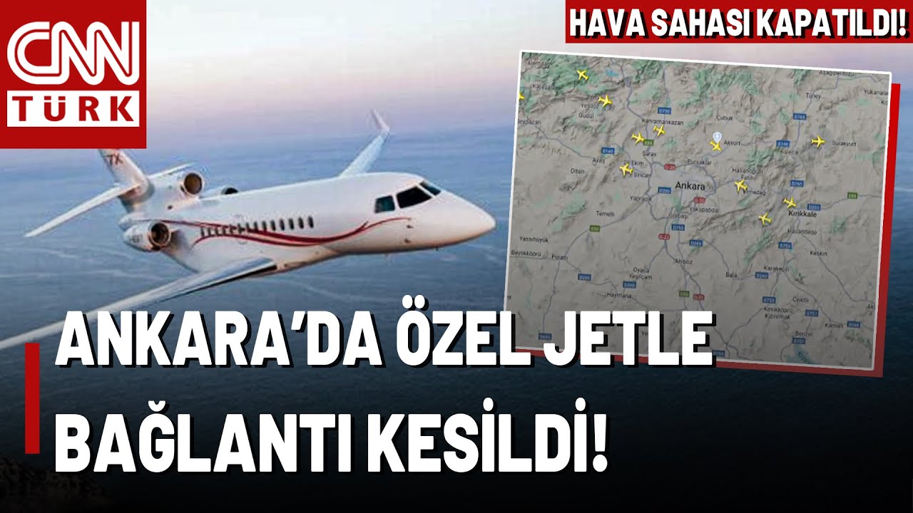 Esenboğa'dan Kalkan Özel Jetle Bağlantı Kesildi ✈️