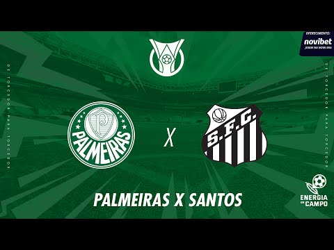 PALMEIRAS X SANTOS - 06/11/2025 - BRASILEIRÃO - AO VIVO