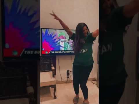 Hareem Farooq celebrate Pakistan's win against New Zealand