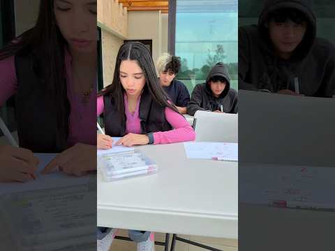 Niños en EXÁMENES 😂😂😂 @seleneguzmanh @abraham_boyy