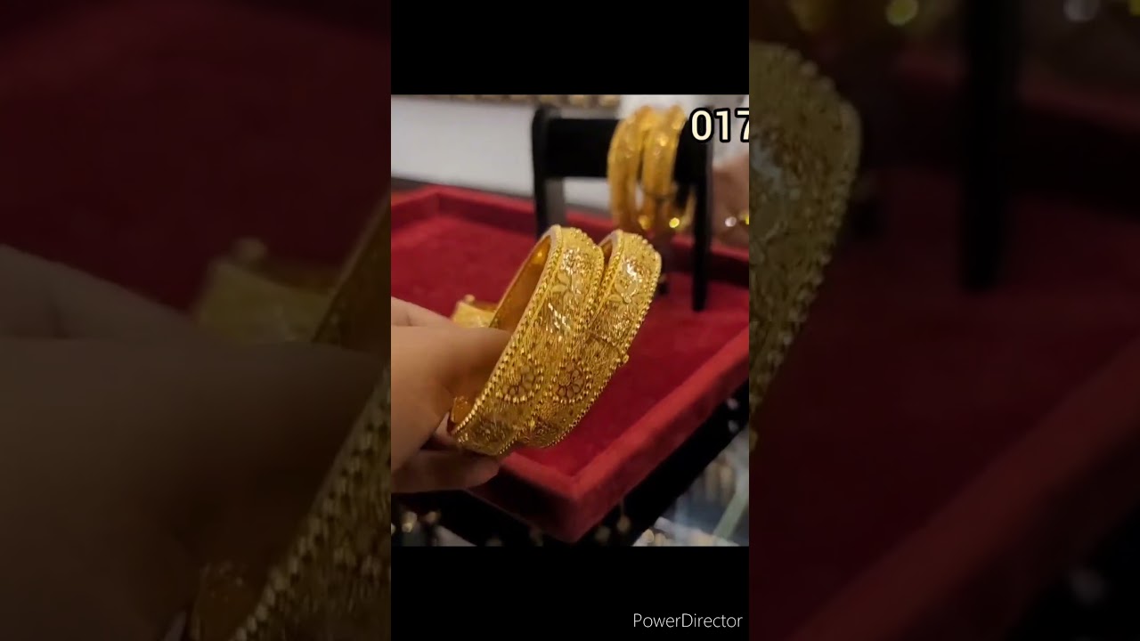 Elegant Gold Bangle Designs ✨
