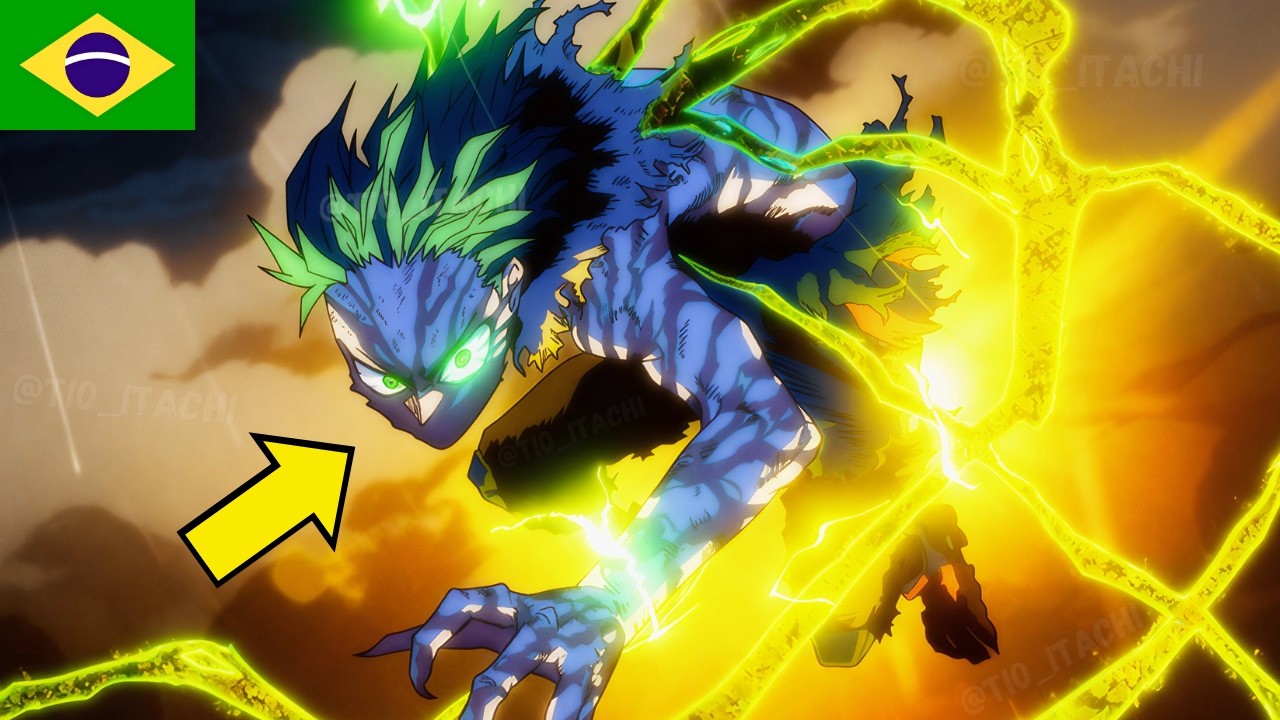 Transformação Épica de Midoriya em Boku no Hero Episódio 164! 🔥