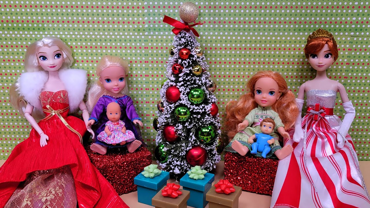Elsa & Anna's Christmas 2021 🎄 Toddlers & Santa