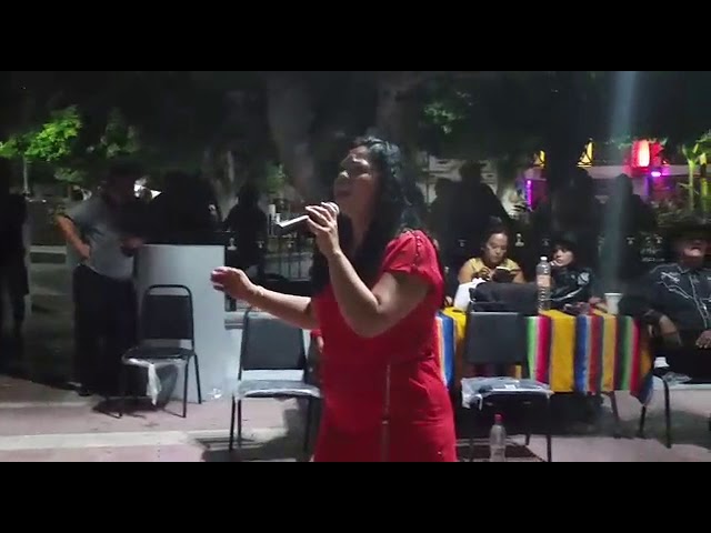 Lupita Villalobos: Vida Mia Performance at Plaza de Armas, Torreón, Coahuila