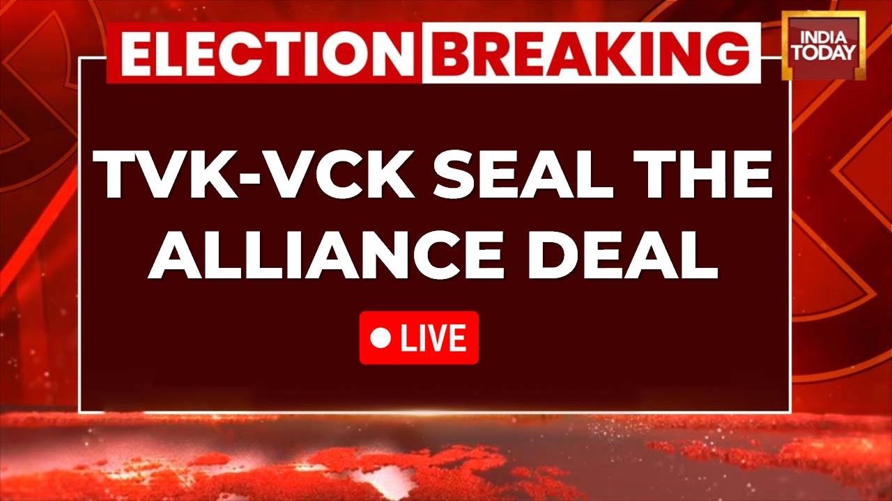 Vijay Tamil Nadu CM News LIVE: TVK-VCK Seal The Alliance Deal, Crosses Majority Mark In Tamil Nadu