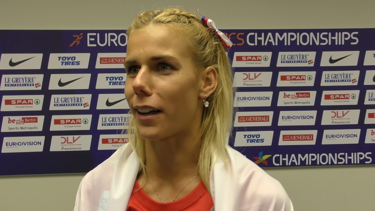 Nikola Ogrodníková po stříbru na ME 2018 🥈