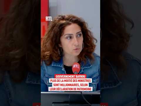 Gouvernement Bayrou : plus de la moitié des ministres sont millionnaires