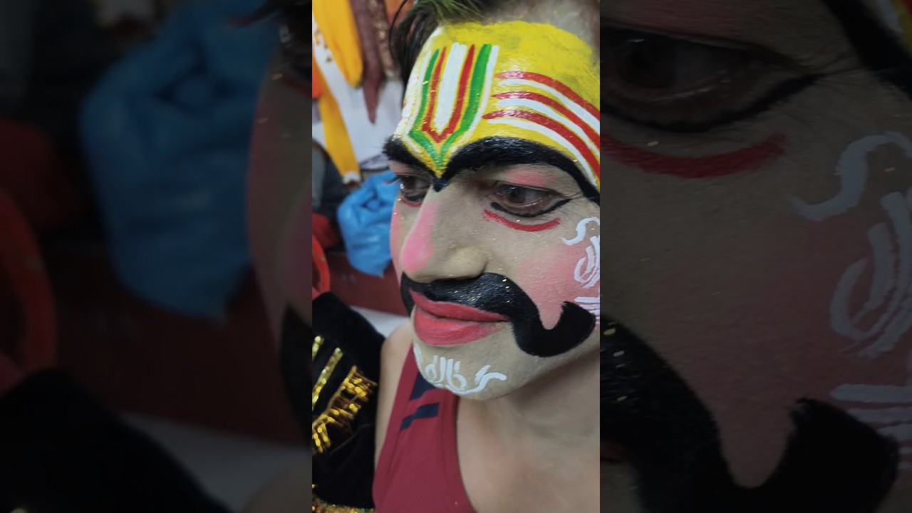 Ravan Makeup for Ramlila 😱🔥