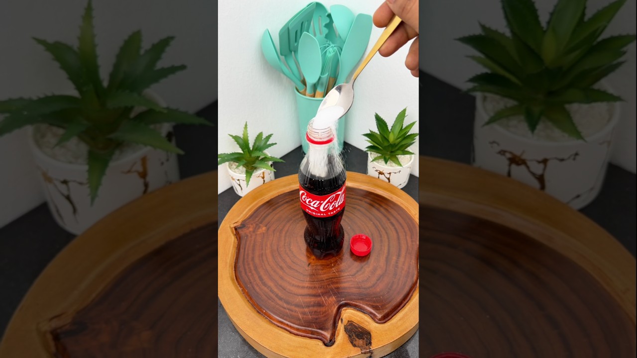 Salt in Coke? Watch the Magic! 🧂