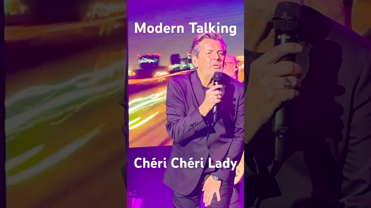 Thomas Anders Performs 'Cheri Cheri Lady' in Paris 🇫🇷