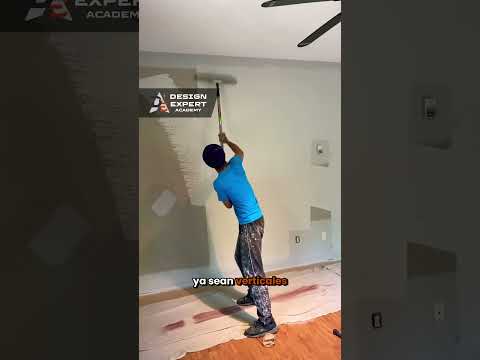 Pintura con rodillo correctamente | DesignExpert