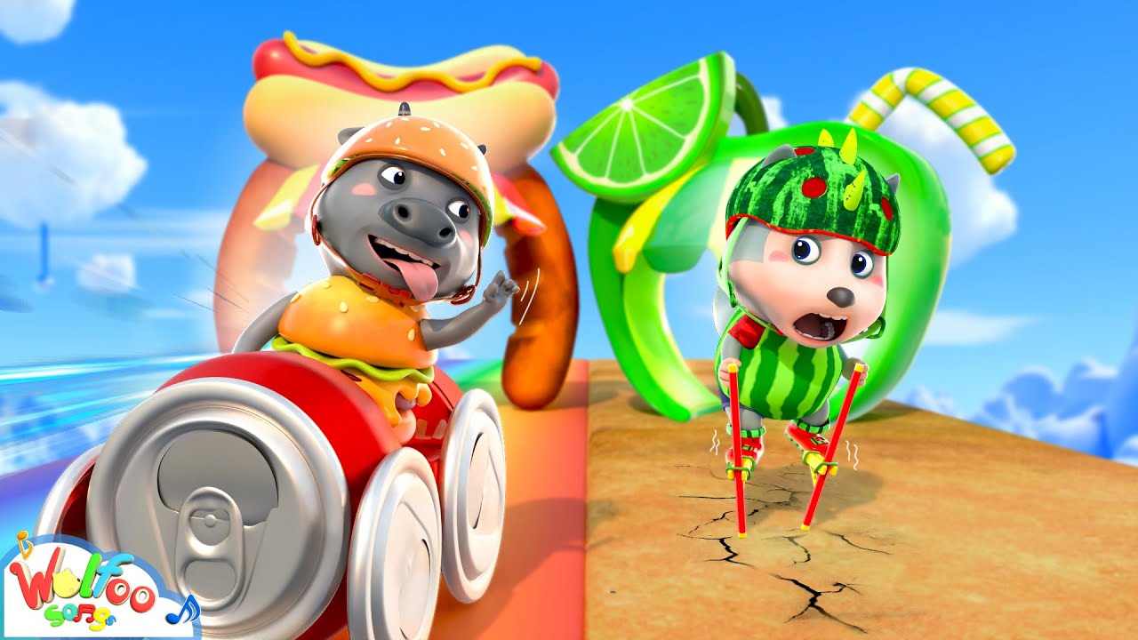 Healthy Food Run Challenge Song 🍎