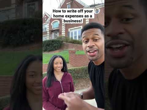 How to write off HOME EXPENSES as a BUSINESS!