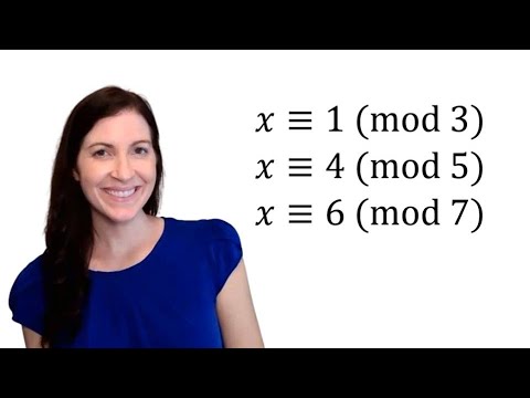 Chinese Remainder Theorem | Sun Tzu's Theorem