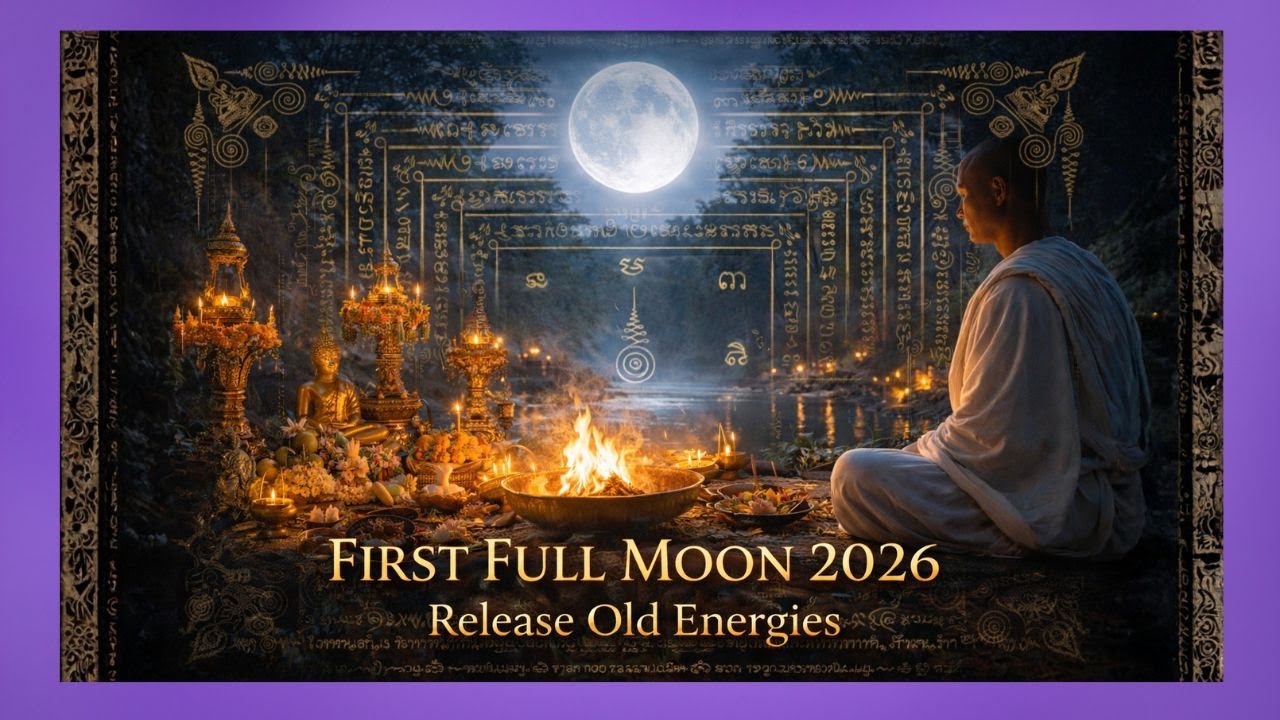 First Full Moon 2026: Release Old Energies 🌕