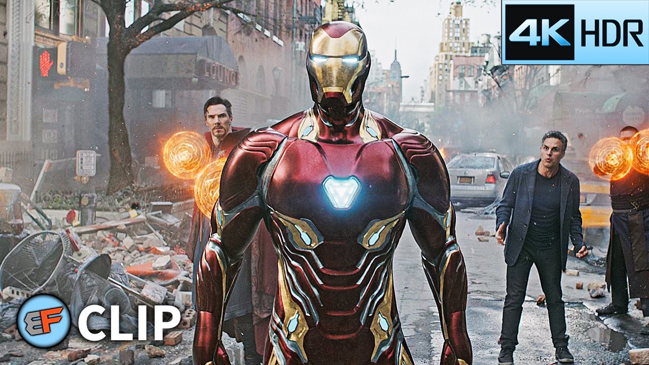 Avengers Clash with Ebony Maw & Cull Obsidian in IMAX 4K HDR