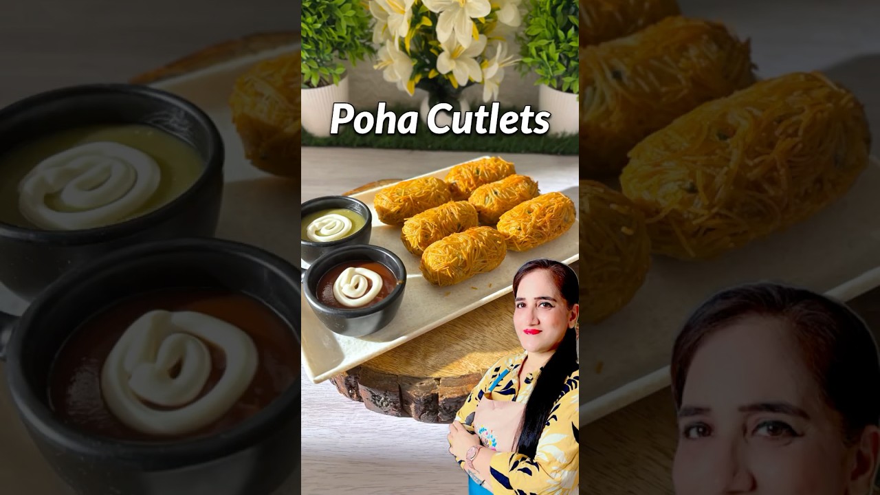 Trending Crispy Poha Cutlet Recipe 🥙