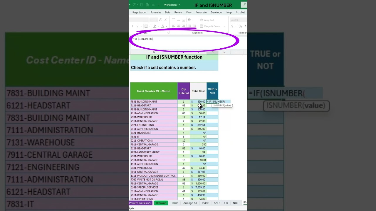 Mastering Excel: How to Combine IF and ISNUMBER Functions for Powerful Data Analysis 📊