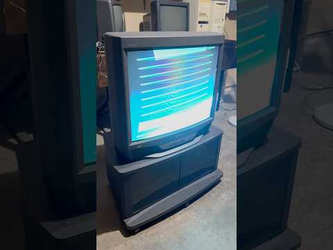 Another violent Sony #crt #tv