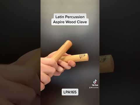 Latin Percussion Aspire Wood Clave LPA165 #percussion #sample @LPYT