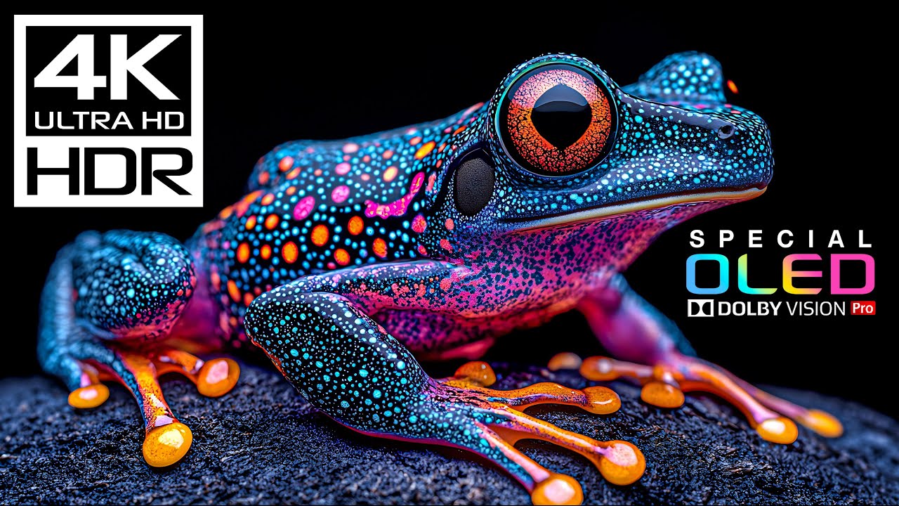 Rare Dolby Vision HDR 4K 60FPS TV with Relaxing Music 🎶