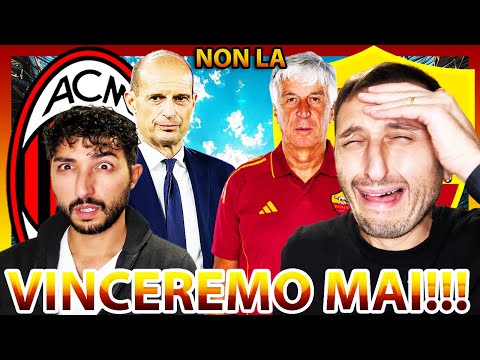 🤯 MILAN-ROMA: NON LA VINCEREMO MAI‼️ MAIIIIII‼️😭