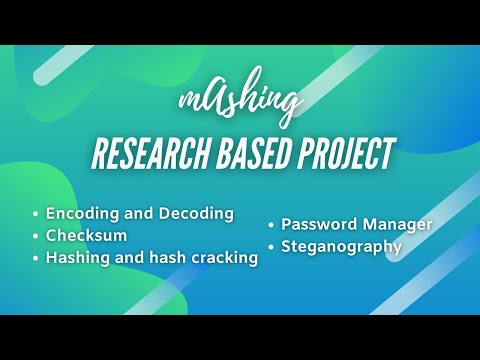 mAshing - Installation and Full Tutorial | Cryptography Tool | Python Project