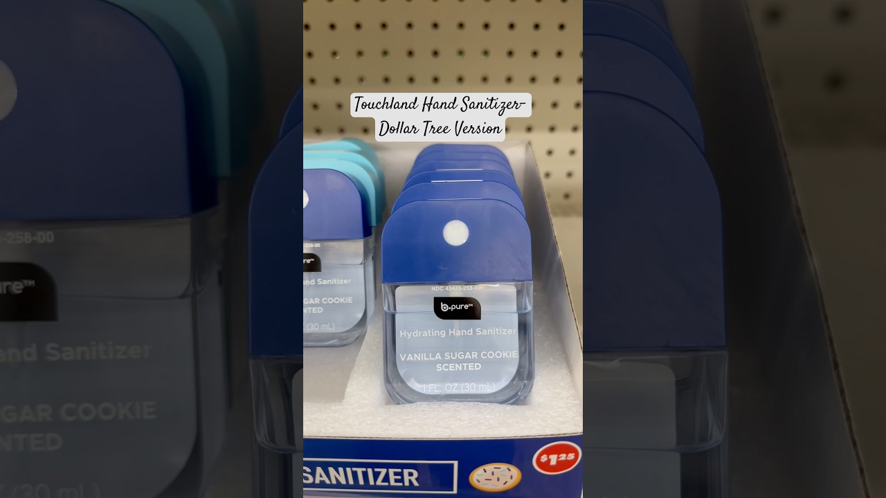 Touchland Hand Sanitizer at Dollar Tree ๐ง
