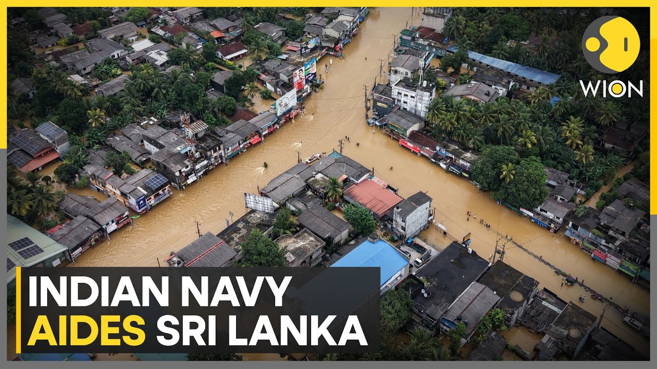 Indian Navy Ships Deliver Aid to Flooded Sri Lanka 🚢