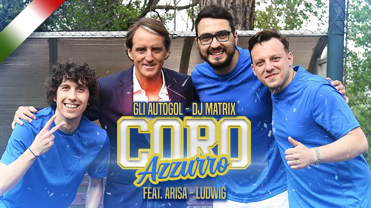 CORO AZZURRO Official Video | Gli Autogol & More 🇮🇹