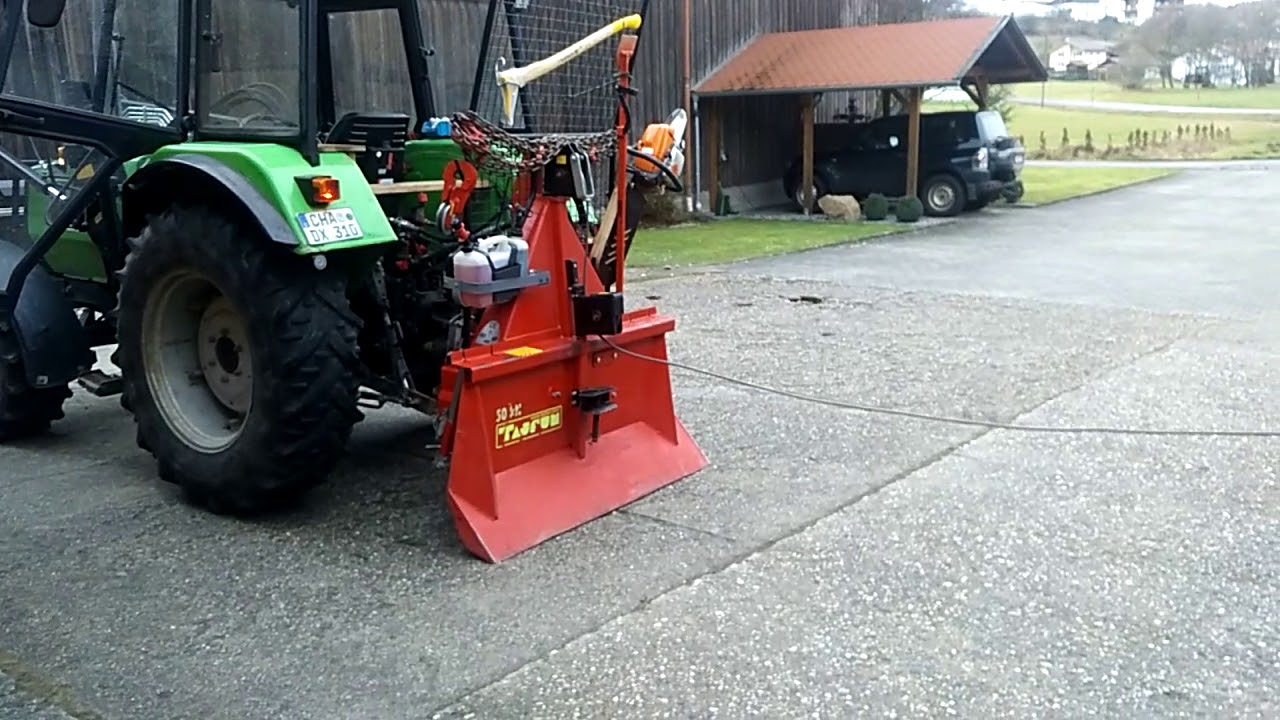 Seilwinde Taifun 50 kN mit Funk-Umrüstsatz von Brey B. Technik 🚀