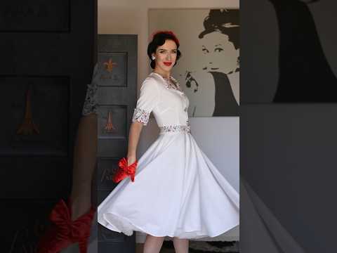 Dress, petticoat, bag and jewellery from British Retro ♥️#fashion #retro #style #elegant