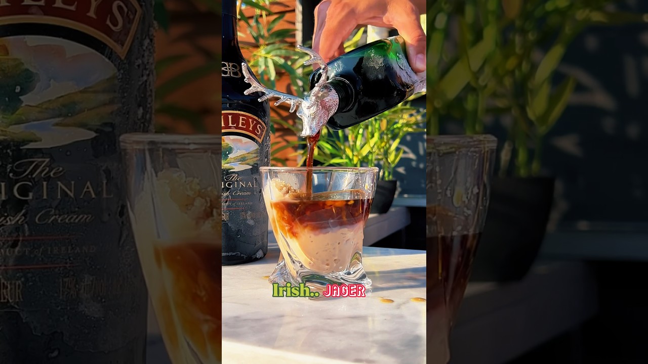 Discover the Irresistible Irish Jager Cocktail ☘️ | Baileys & Jägermeister Mix