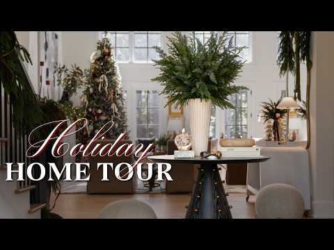 Holiday Home Tour & Designer Christmas Decor 🎄