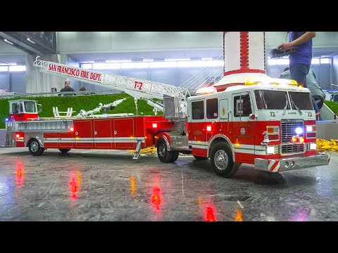 GREAT RC TRUCK COLLECTION!! REMOTE CONTROL MODEL TRUCKS, RC TRACTORS, RC MACHINES