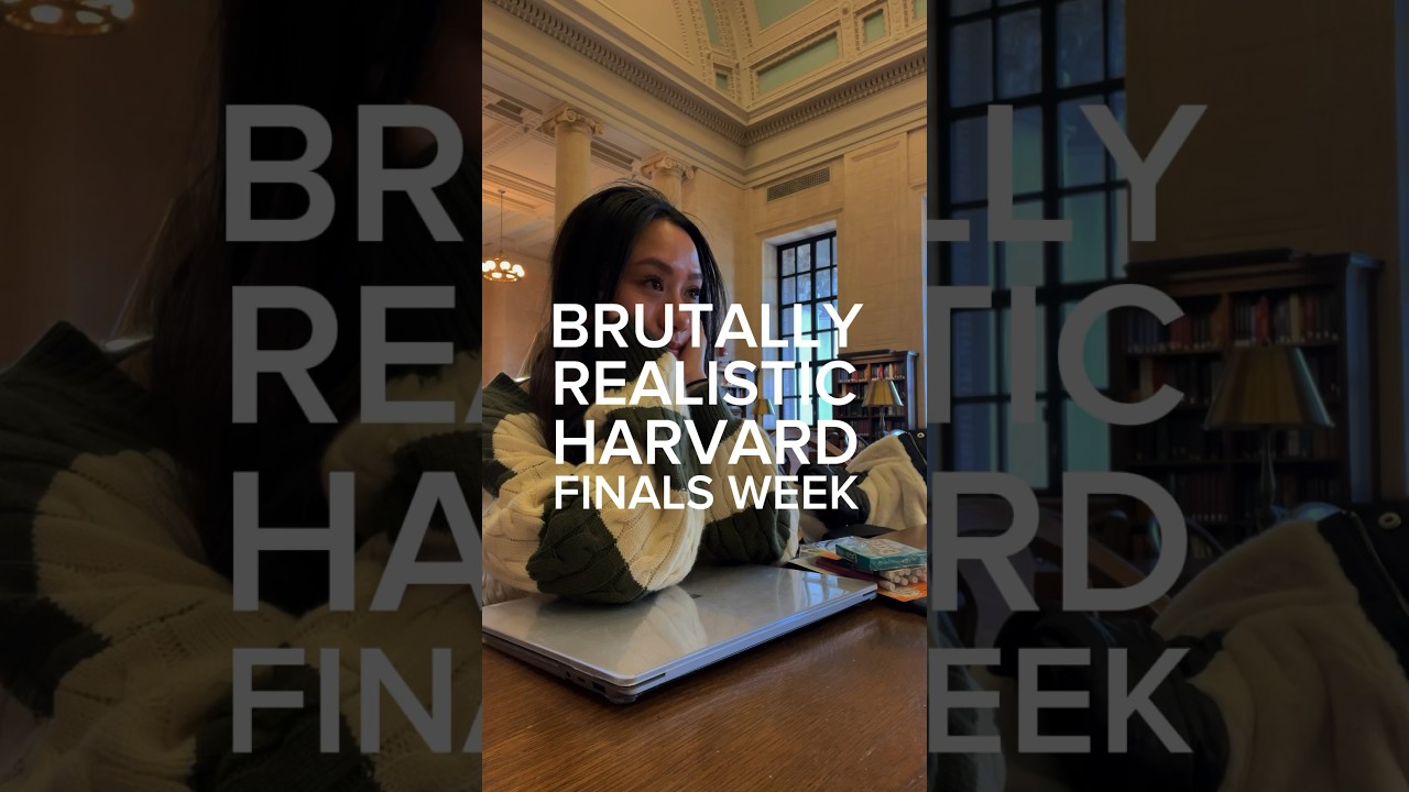 Harvard Finals Week: A Brutally Honest Look 📚