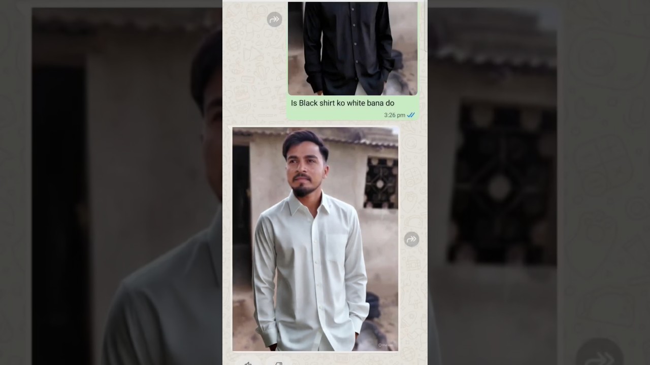 whatsapp meta ai photo editing | whatsapp meta ai se photo ka dress change kaise kare#metaai#aiedits