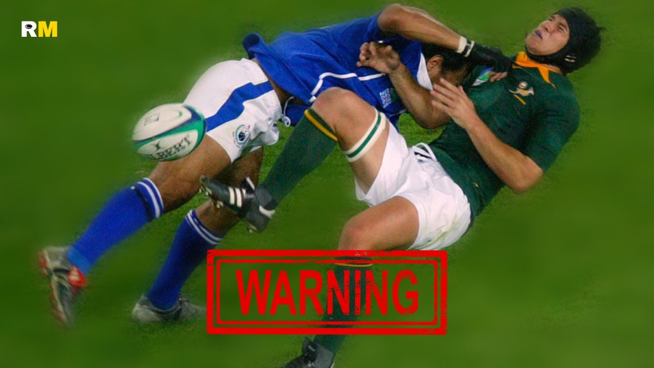Top 50 🔥 Top 50 Most Brutal and Epic Rugby Hits of All Time