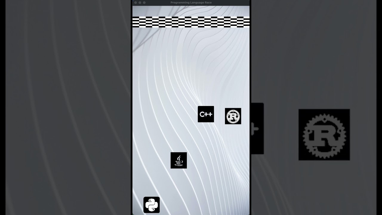 Programming Language Race: Python, Rust & More 🏁