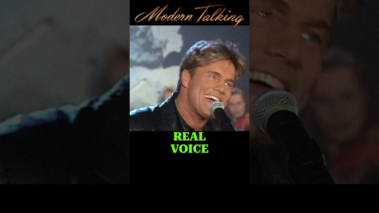 Modern Talking - You Are Not Alone (Real Voice) 🎶
