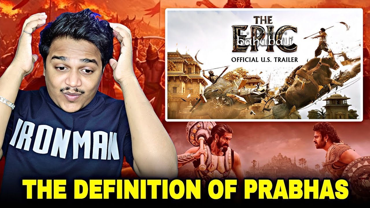 Baahubali: Epic Trailer 2 Reaction by Suraj Kumar 🎬