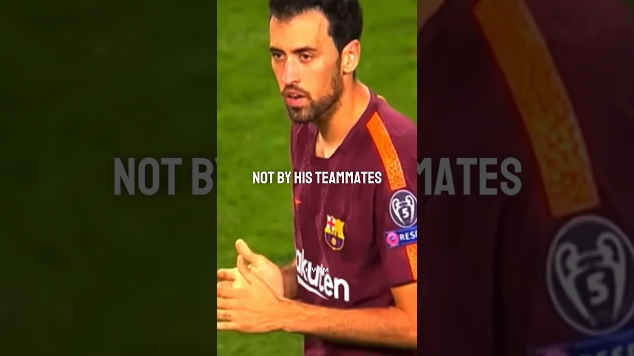 Why Opponents Are Told to 'Stop Pressing' Sergio Busquets β½